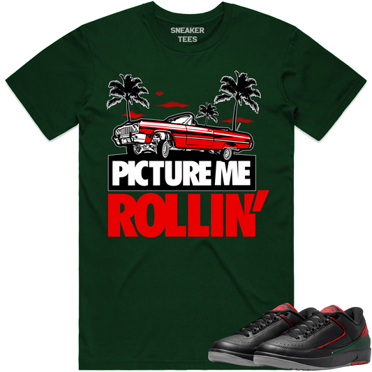 Christmas 2s Shirt - Jordan 2 Low Christmas 2s Sneaker Tees - Picture