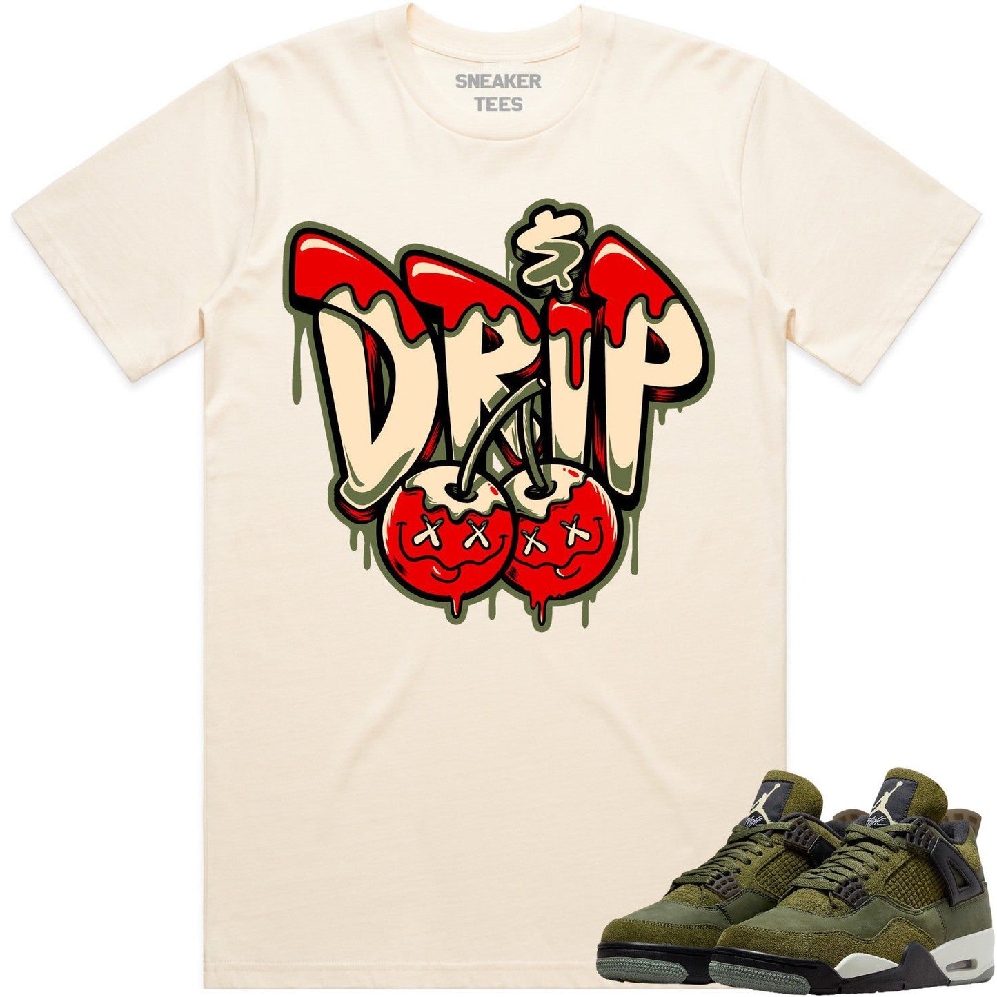 Craft Olive 4s Shirt - Jordan 4 Olive 4s Shirts - Money Drip