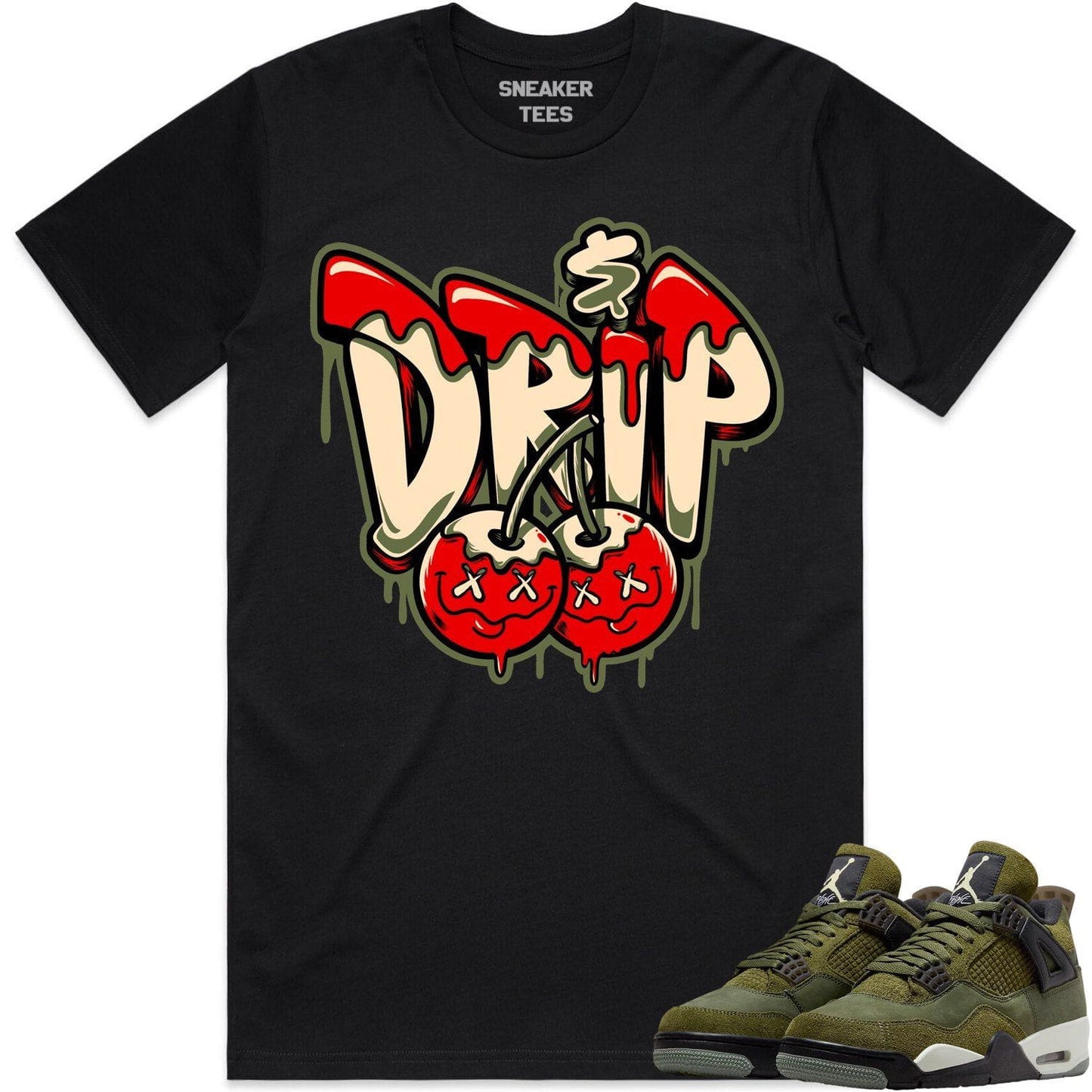 Craft Olive 4s Shirt - Jordan 4 Olive 4s Shirts - Money Drip