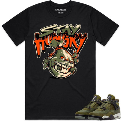 Craft Olive 4s Shirt - Jordan Retro 4 Olive Shirt - Celadon Money Drip