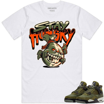 Craft Olive 4s Shirt - Jordan Retro 4 Olive Shirt - Celadon Money Drip