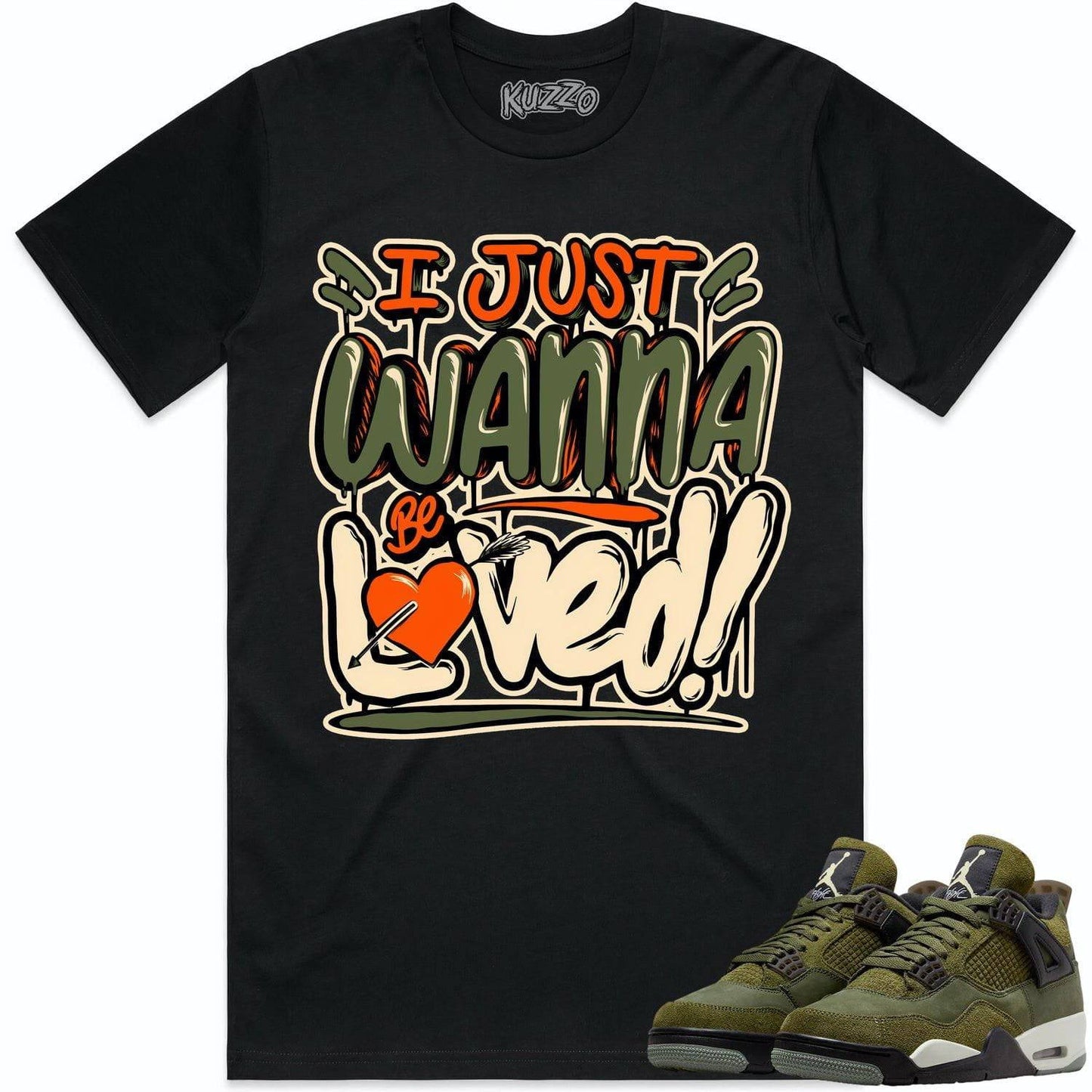 Craft Olive 4s Shirt - Jordan Retro 4 Olive Shirts - Celadon Loved