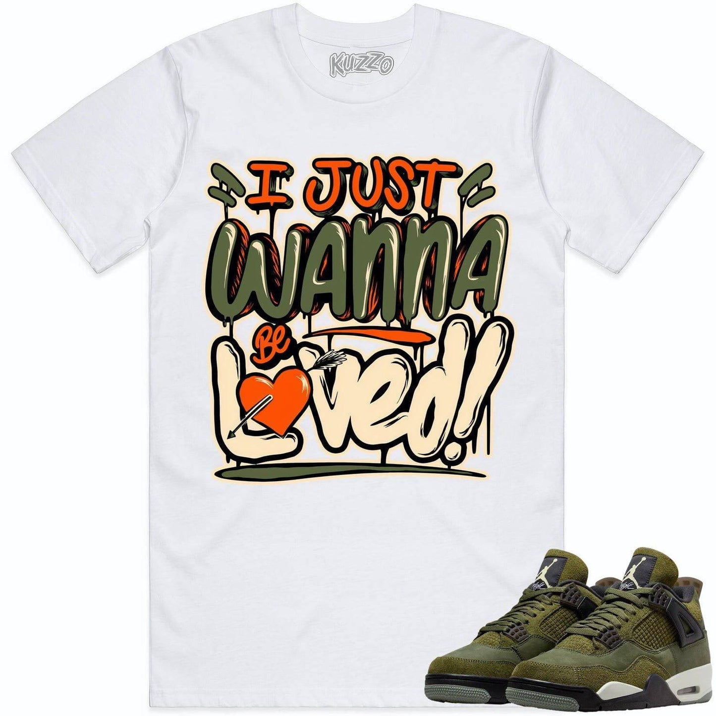 Craft Olive 4s Shirt - Jordan Retro 4 Olive Shirts - Celadon Loved