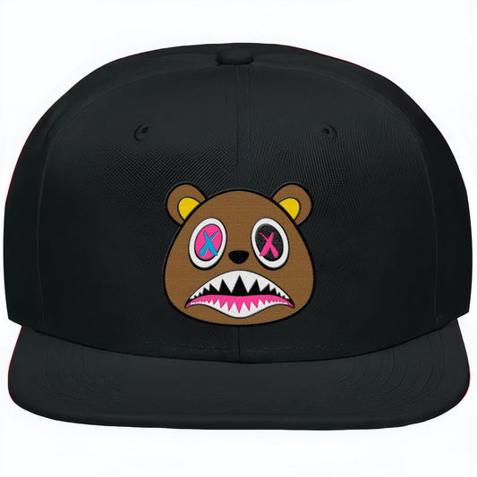Crazy Baws - Black Snapback Hat