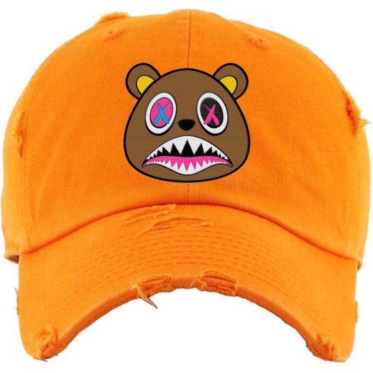 Crazy Baws : Orange Dad Hat : Sneaker Hats to Match