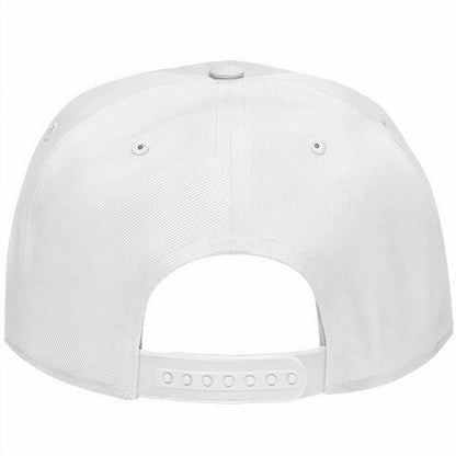 Crazy Baws - White Snapback Hat