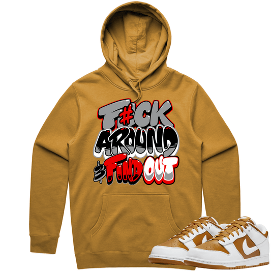 Curry Dunks Hoodie - Curry Dunks Low Hoodies - Red F#ck Around