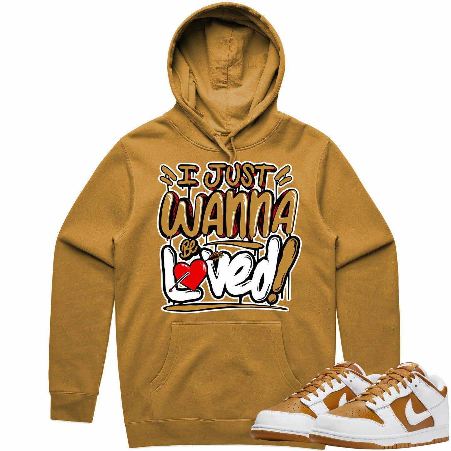 Curry Dunks Hoodie - Dunks Hoodies - Wheat Loved