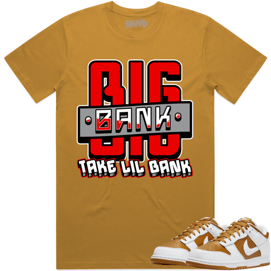 Curry Dunks Shirt - Curry Dunks Sneaker Tees - Red Big Bank