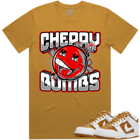Curry Dunks Shirt - Curry Dunks Sneaker Tees - Red Cherry Bombs