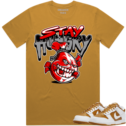 Curry Dunks Shirt - Curry Dunks Sneaker Tees - Red Stay Hungry