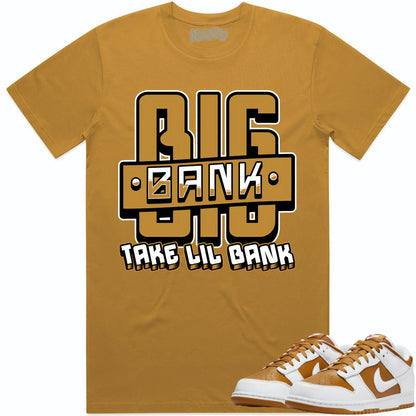 Curry Dunks Shirt - Curry Dunks Sneaker Tees - Wheat Big Bank