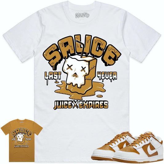 Curry Dunks Shirt - Curry Dunks Sneaker Tees - Wheat Sauce