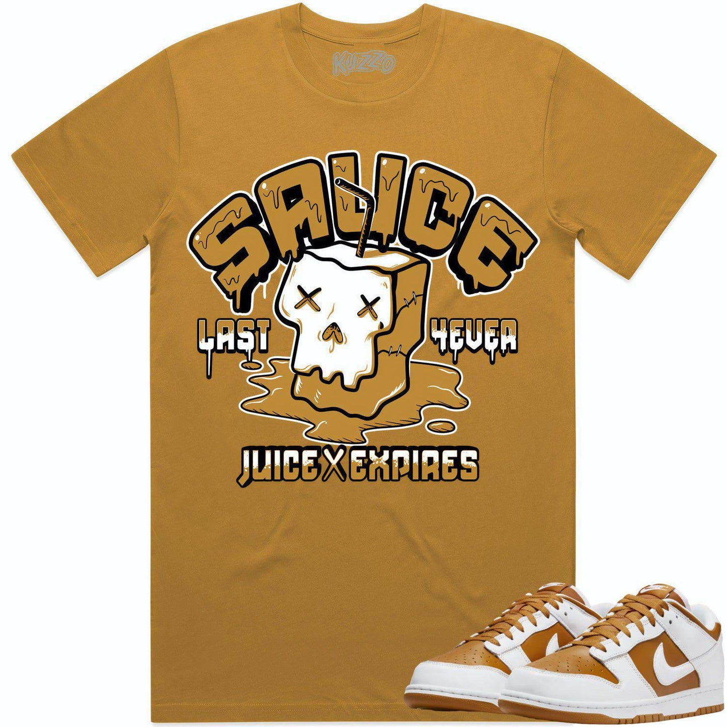 Curry Dunks Shirt - Curry Dunks Sneaker Tees - Wheat Sauce