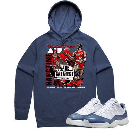 Diffused Blue 11s Hoodies - Jordan 11 Diffused Blue Hoodie - Hangtime