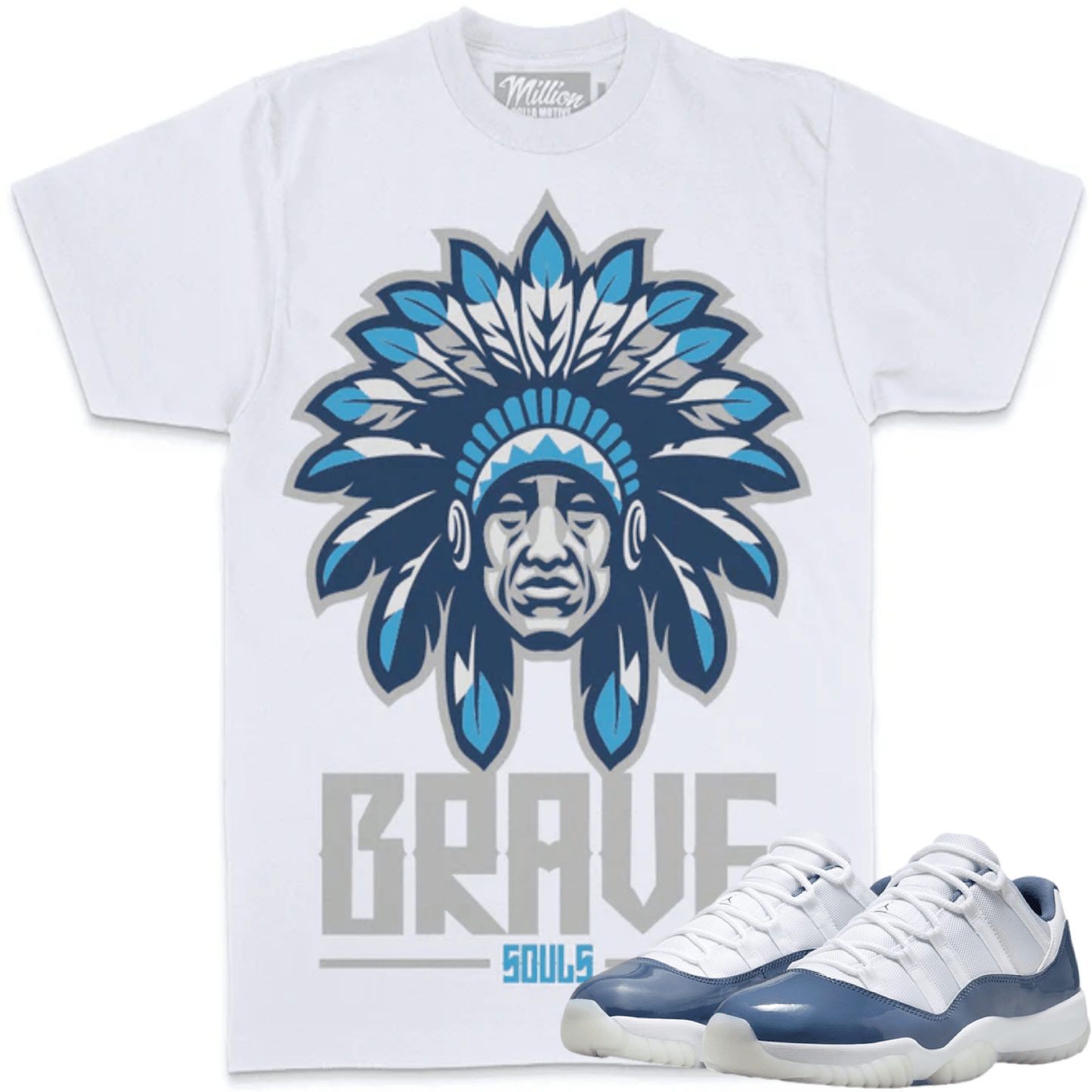 Diffused Blue 11s Shirts to Match - Sneaker Tees - Break Bread