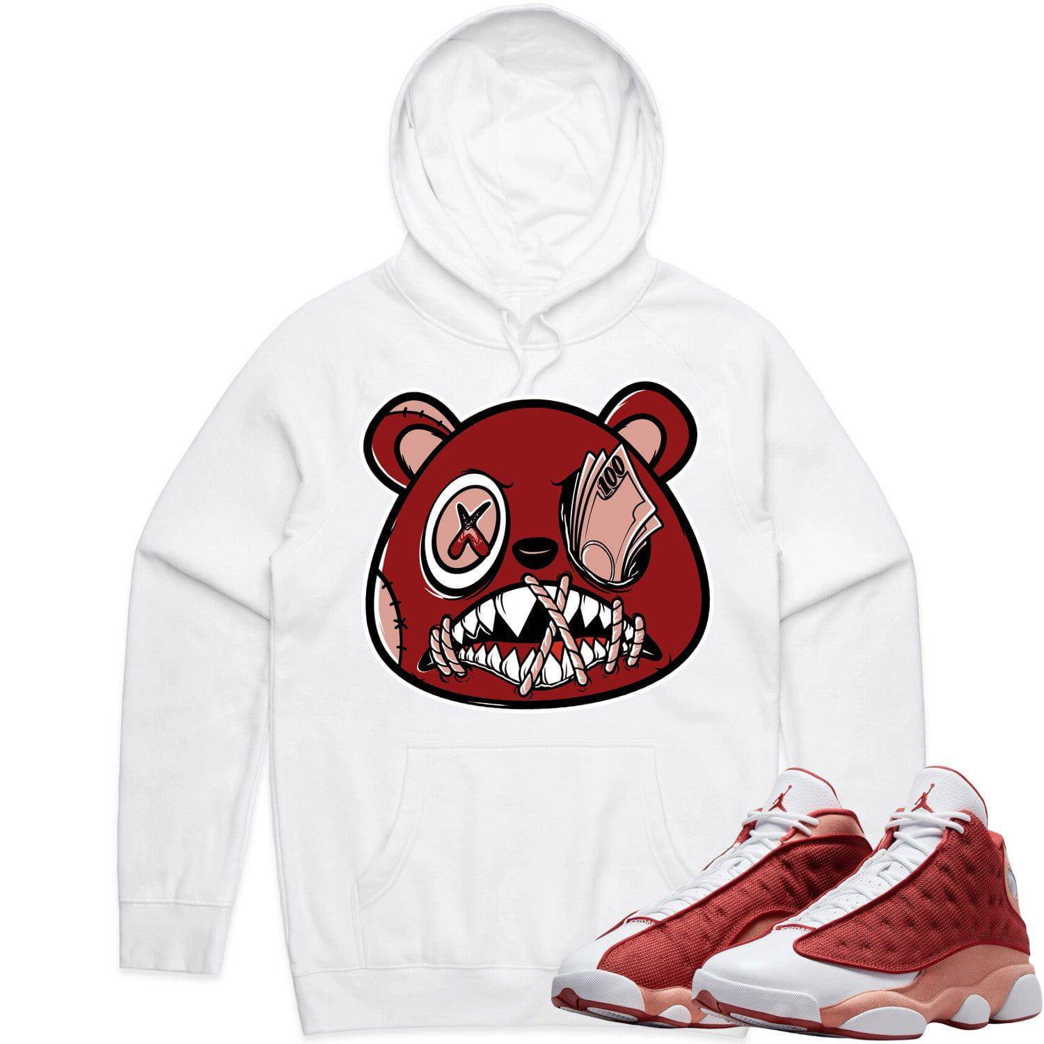 Dune Red 13s Hoodie - Jordan Retro 13 Dune Red Hoodie - Baws