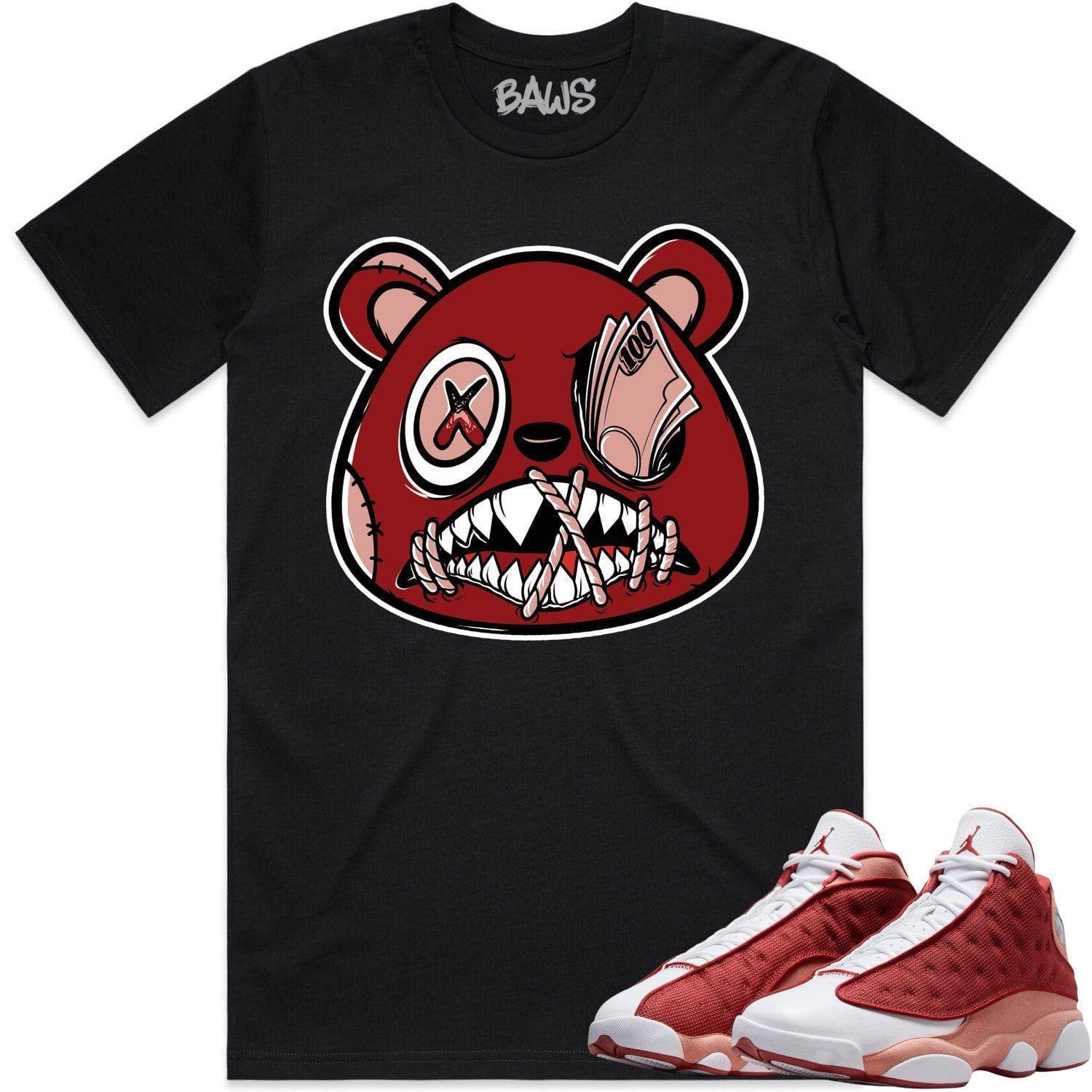 Dune Red 13s Shirts - Jordan 13 Dune Red Sneaker Tees - Money Talks