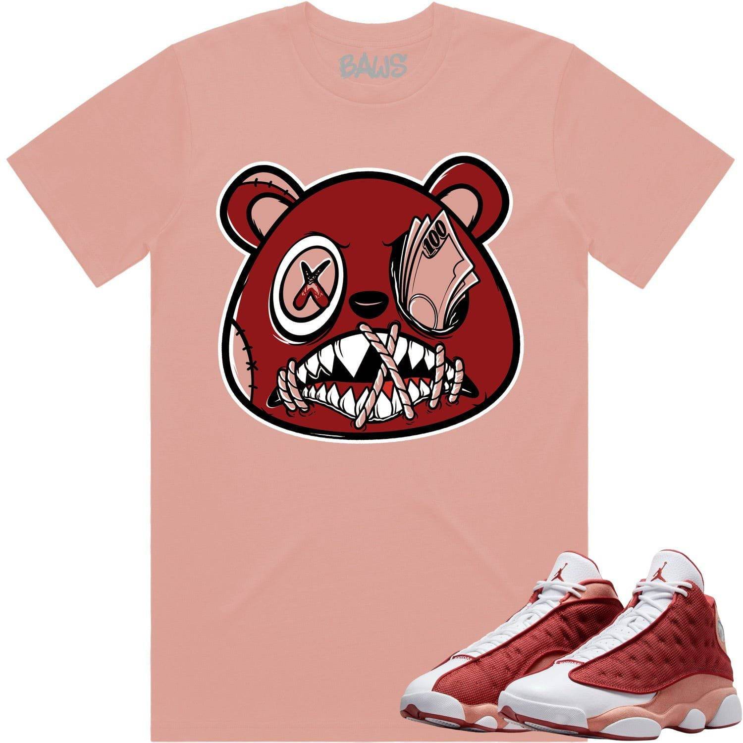 Dune Red 13s Shirts - Jordan 13 Dune Red Sneaker Tees - Money Talks