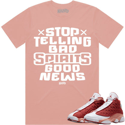 Dune Red 13s Shirts - Jordan 13 Dune Red Sneaker Tees - Spirits