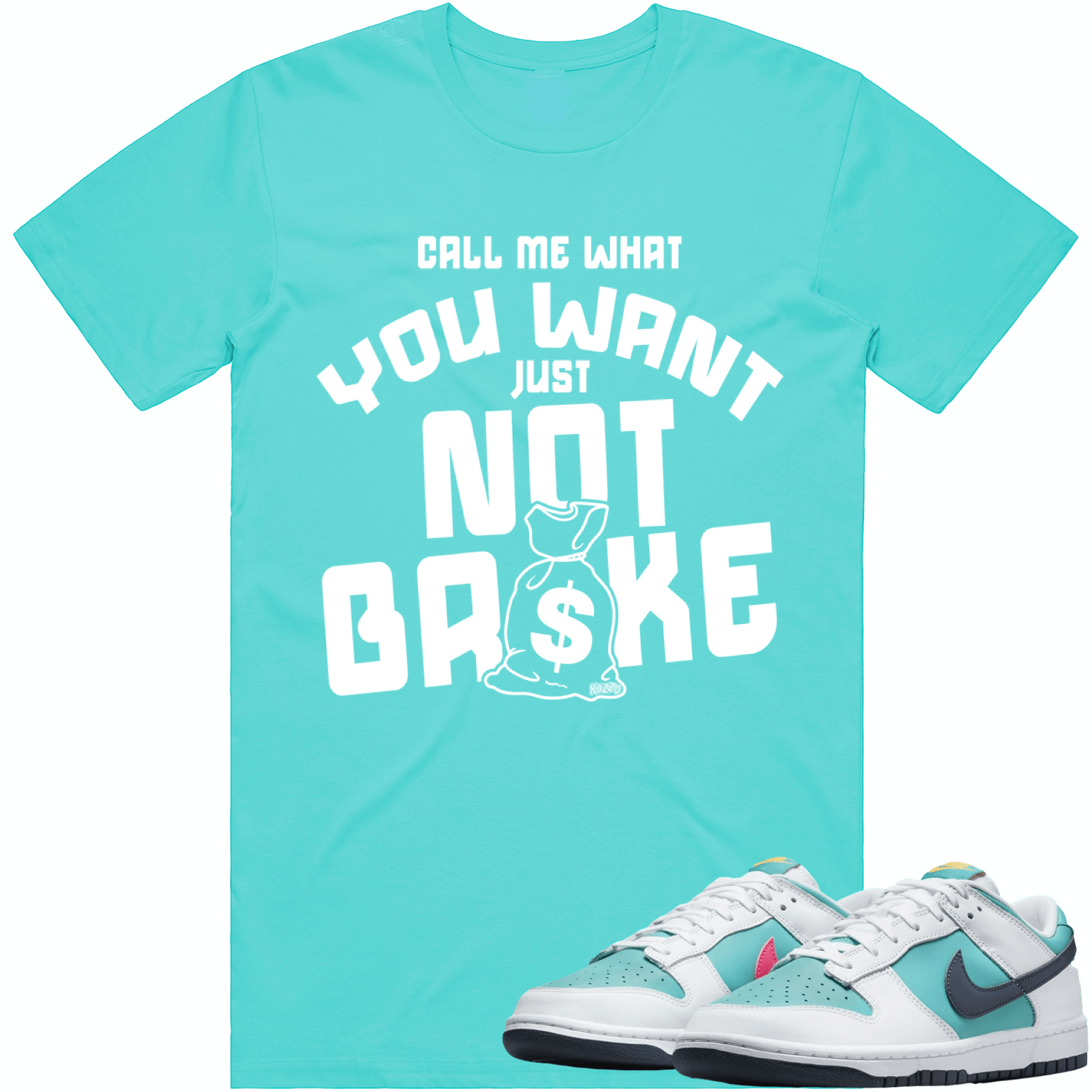 Dusty Cactus Dunks Shirt - Dunks Sneaker Tees - Not Broke