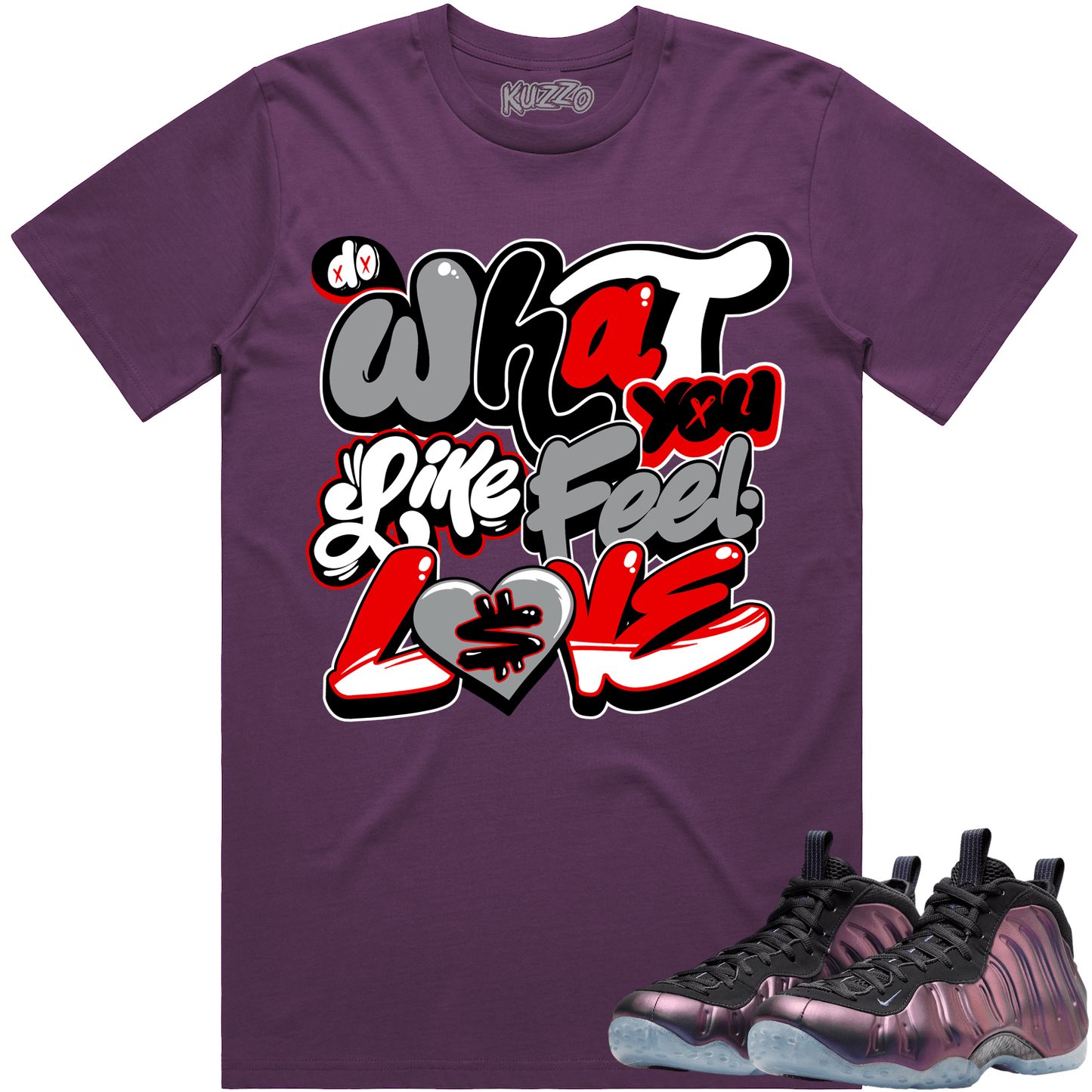 Eggplant Foamposites Shirts - Foamposites Sneaker Tees - Do You Love