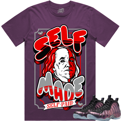 Eggplant Foamposites Shirts - Foamposites Sneaker Tees - Self Made