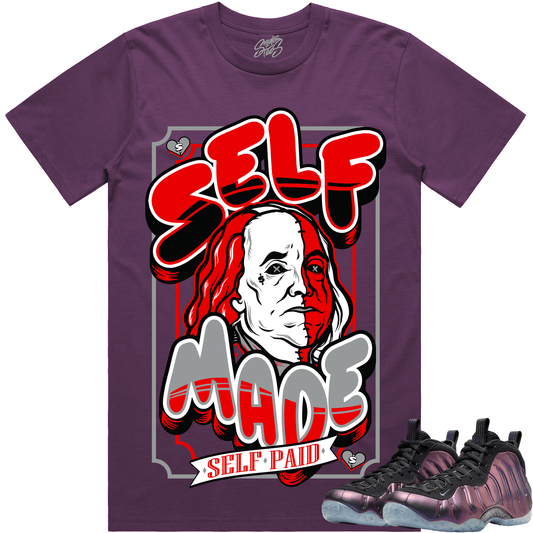 Eggplant Foamposites Shirts - Foamposites Sneaker Tees - Self Made