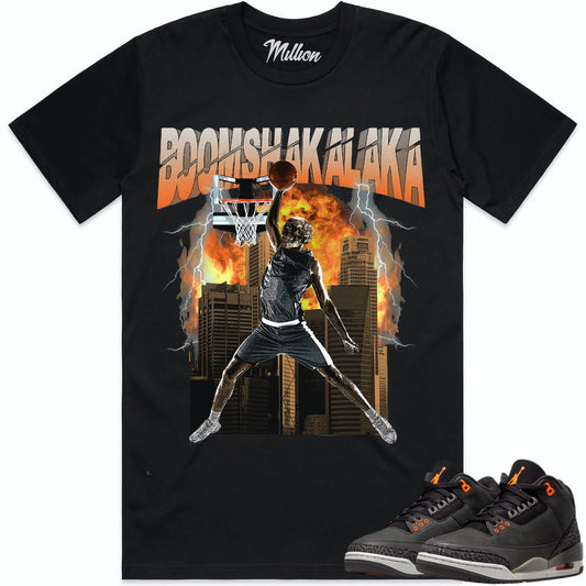 Fear 3s Shirt - Jordan 3 Fear Shirt - Sneaker Tees - Boomshakalaka