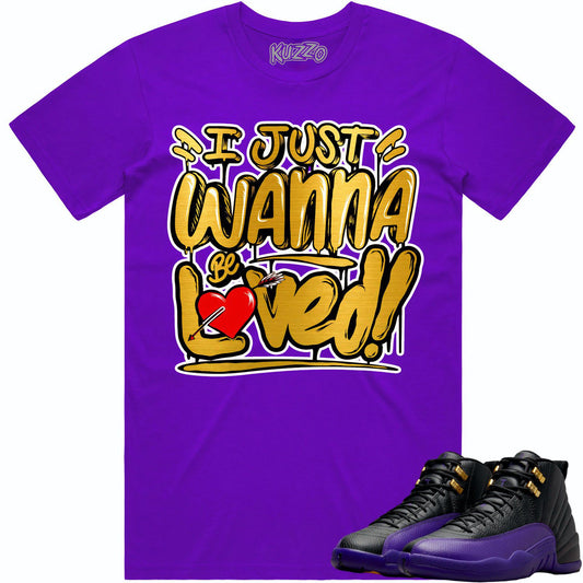 Field Purple 12s Shirt - Jordan 12 Field Purple Shirts - Loved