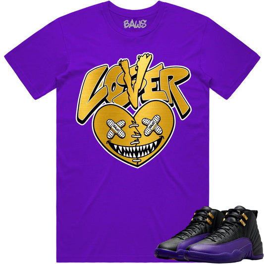 Field Purple 12s Shirt - Jordan 12 Field Purple Shirts - Lover Loser
