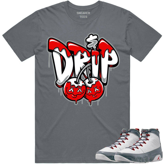 Fire Red 9s Shirt - Jordan Retro 9 Fire Red Shirt - Money Drip