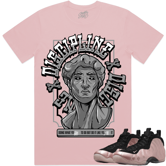 Foamposites Cherry Blossom Sneaker Tees- Shirt to Match - Discipline