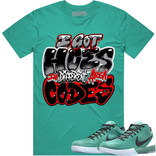 Girl Dad 4s Shirt - Kobe 4 Protro Girl Dad Sneaker Tees - Area Codes