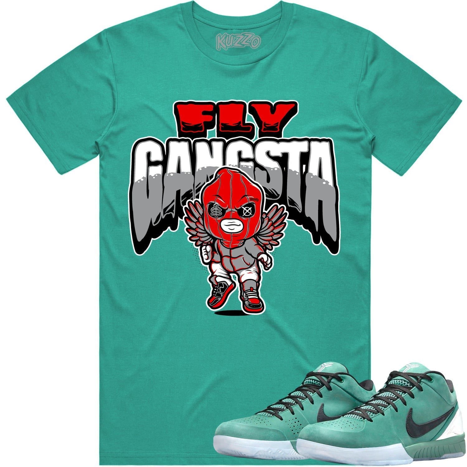 Girl Dad 4s Shirt - Kobe 4 Protro Girl Dad Sneaker Tees - Fly Gangsta