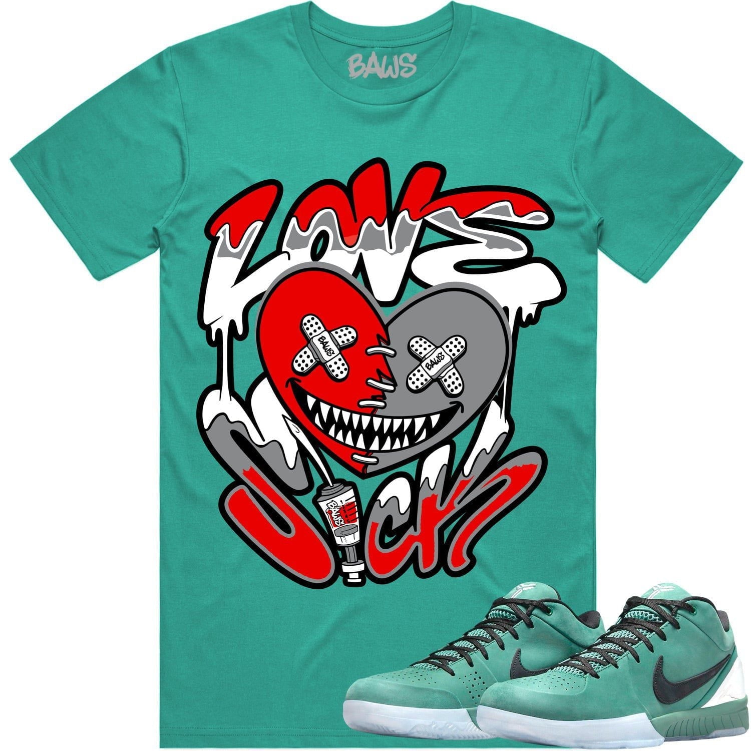 Girl Dad 4s Shirt - Kobe 4 Protro Girl Dad Sneaker Tees - Love Sick