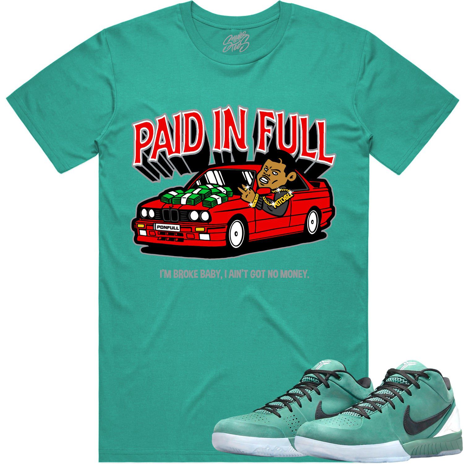 Girl Dad 4s Shirt - Kobe 4 Protro Girl Dad Sneaker Tees - Paid