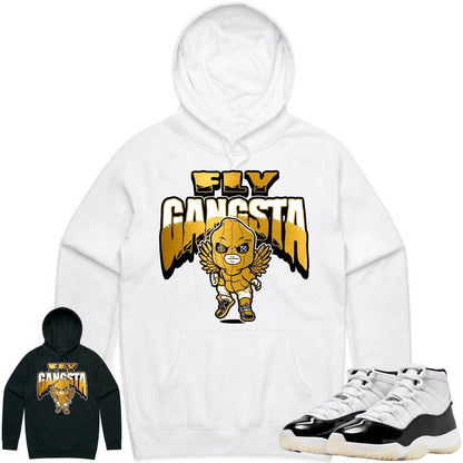 Gratitude 11s Hoodie - Jordan Retro 11 Gratitude Hoodie - Fly Gangsta