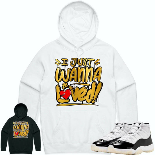 Gratitude 11s Hoodie - Jordan Retro 11 Gratitude Hoodie - Loved