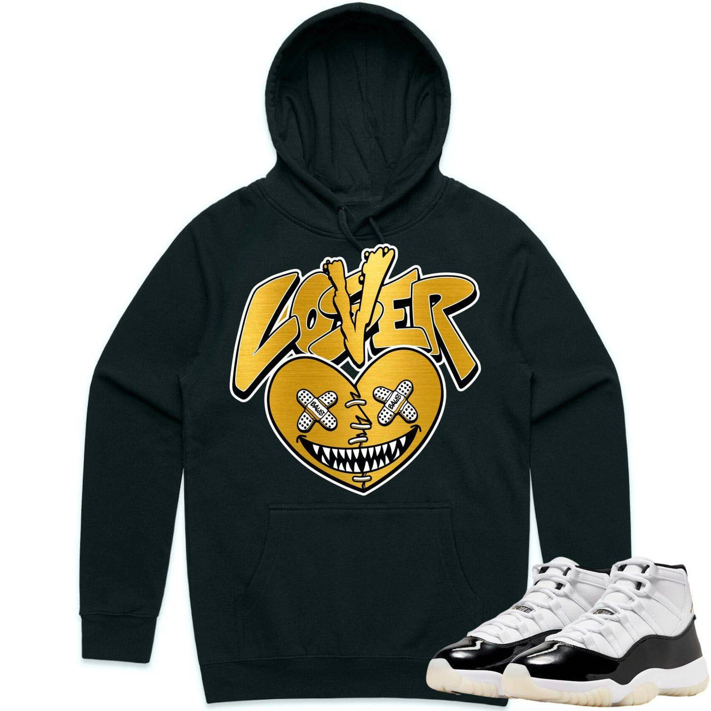 Gratitude 11s Hoodie - Jordan Retro 11 Gratitude Hoodie - Lover Loser