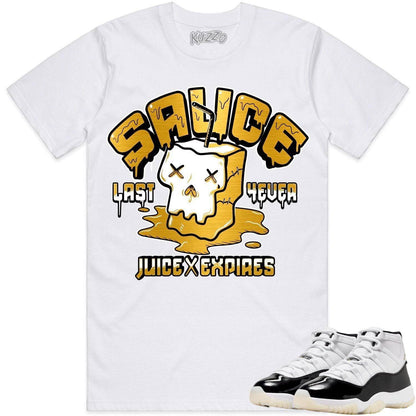 Gratitude 11s Shirt - Jordan 11 Gratitude Shirts - Gratitude Sauce