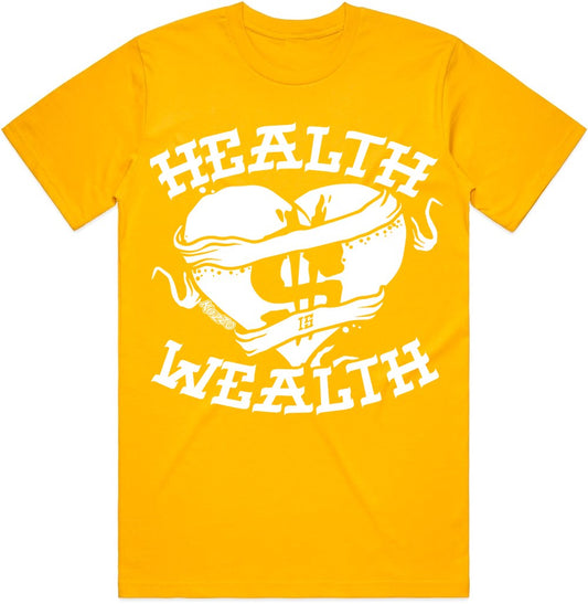 Health Sneaker Tees: Sneaker Shirt to Match : Gold