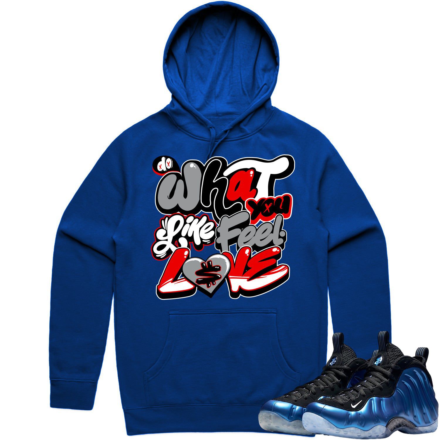 International Blue Foamposites Hoodies to Match - Do Love