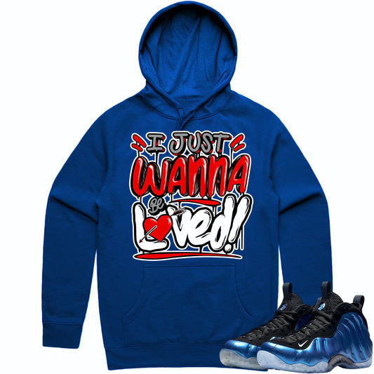 International Blue Foamposites Hoodies to Match - Loved