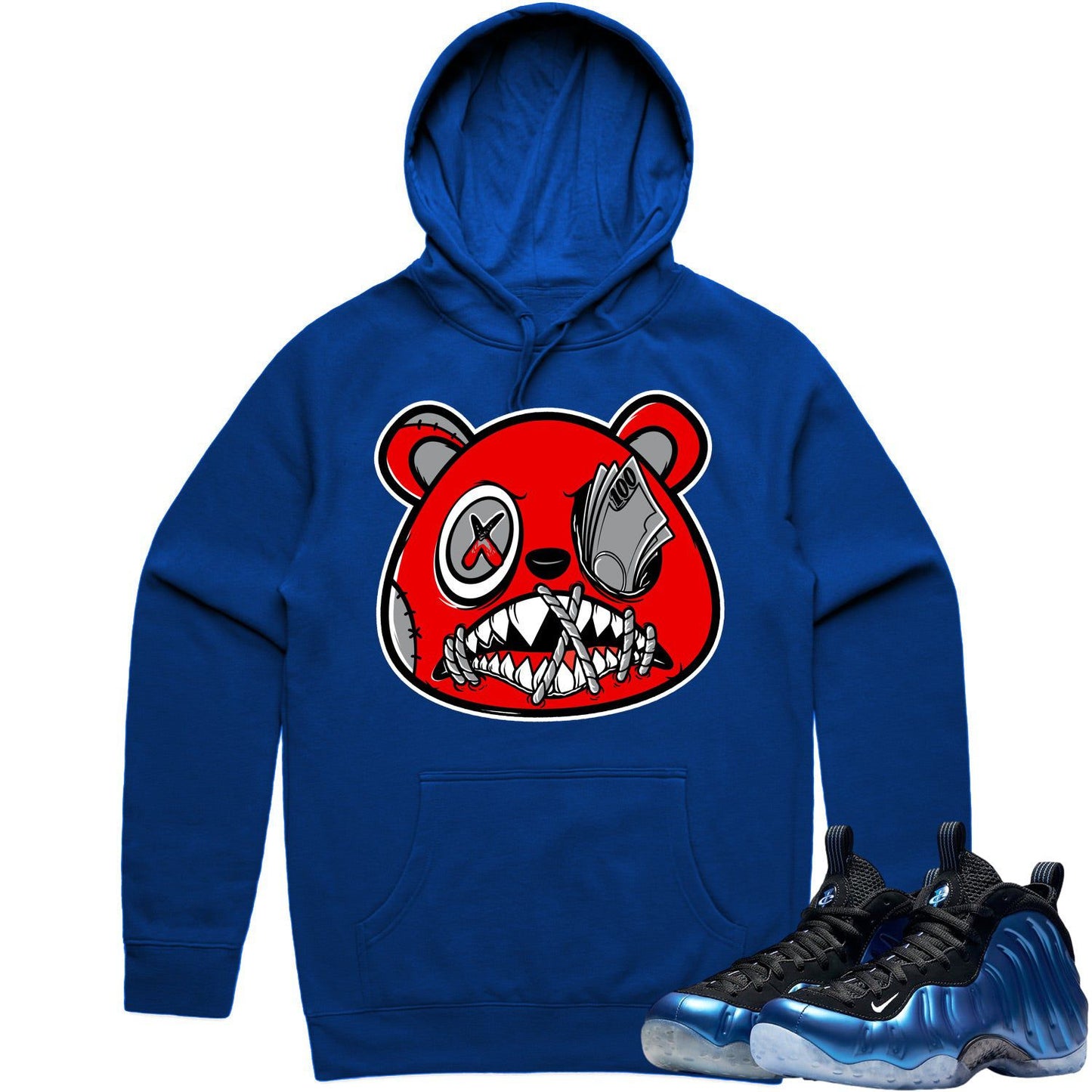 International Blue Foamposites Hoodies to Match - Money Talks