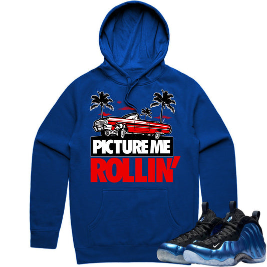 International Blue Foamposites Hoodies to Match - PMR