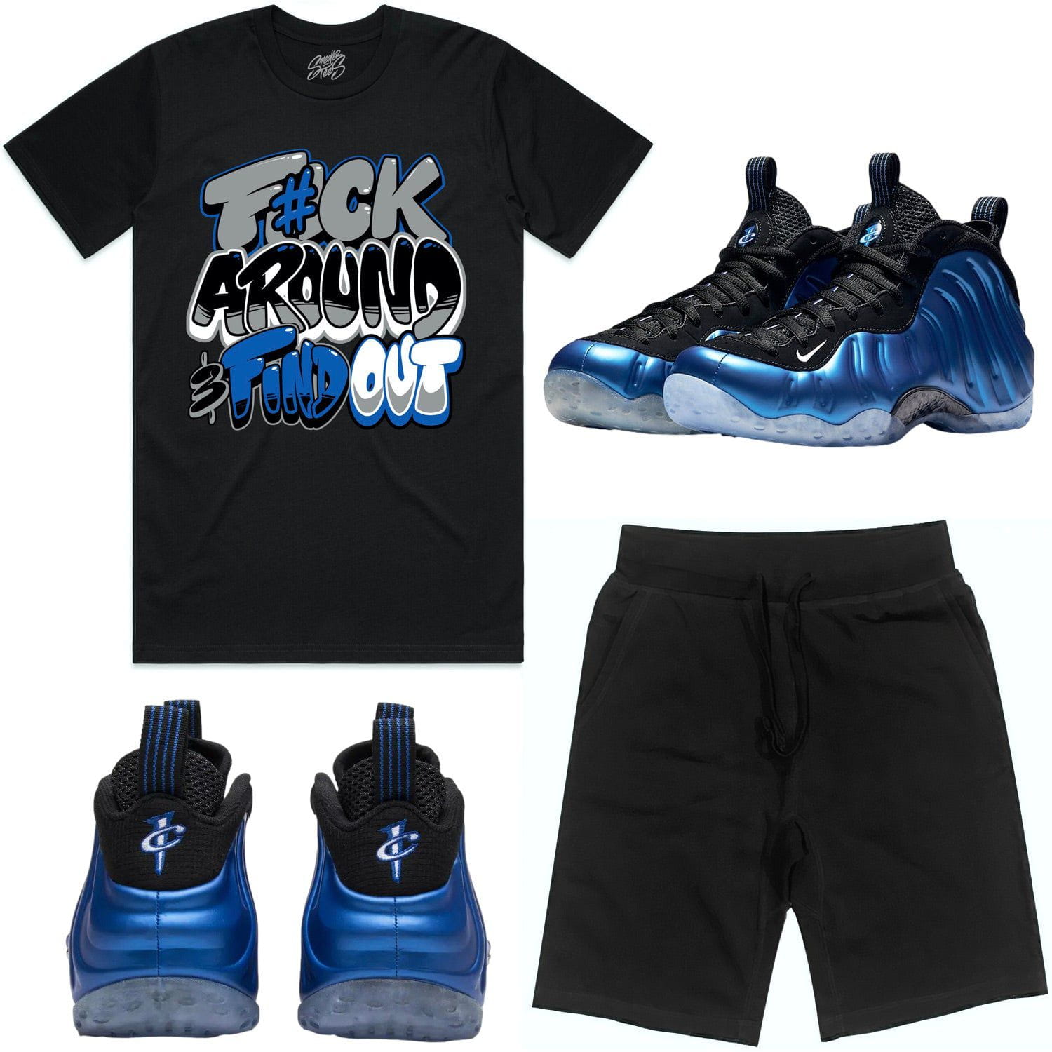 International Blue Foamposites Sneaker Outfits - F#ck