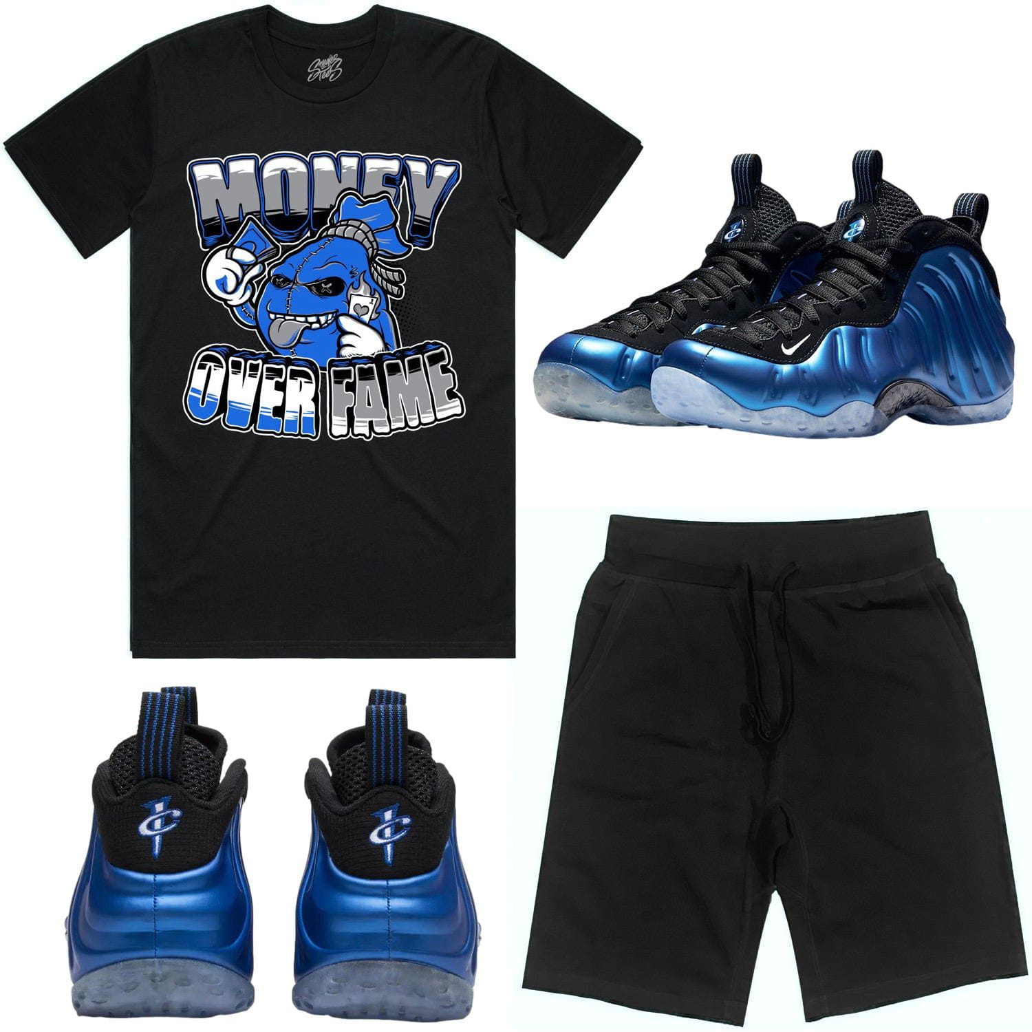 International Blue Foamposites Sneaker Outfits - MOF