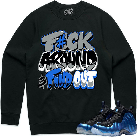 International Blue Foamposites Sweater to Match - Royal F#ck