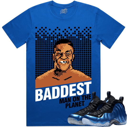 International Blue Royal Foamposites Shirts - Baddest